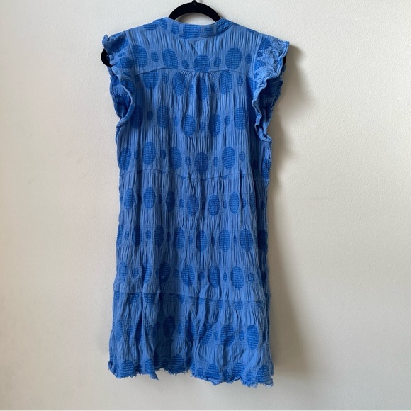 Umgee blue Gauze dress small - Picture 6 of 6